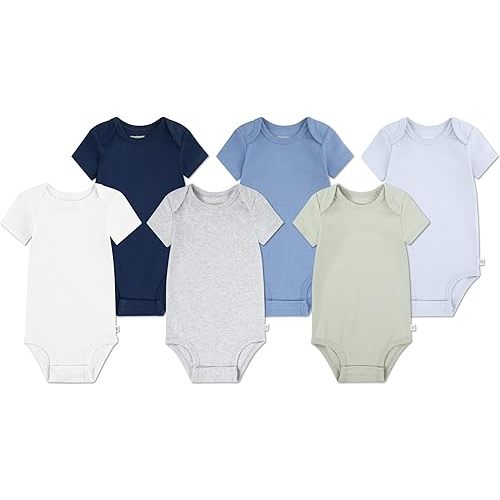 Huggies Unisex-Baby 6-Pack Basic Bodysuit 0-3 month