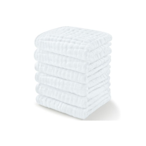 Muslin Washcloths - Pack of 6