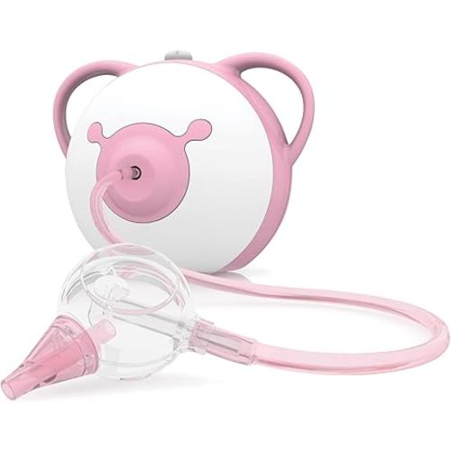 Nosiboo Pro Nasal Aspirator for Babies | Electric Nose Sucker | Made in EU | Safe, Adjustable Suction Power | Premium Quality | Award-Winning Design