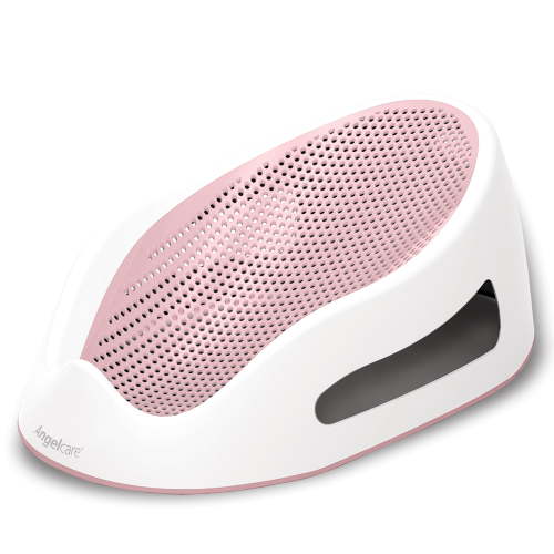 Angelcare Plastic Baby Bathtub Support Seat, Pink, Unisex, 1 Count
