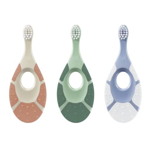 Jordan* ® | Step 1 Green Clean Toddler Toothbrush | Pack 3 Units