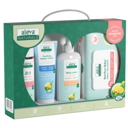 Aleva Naturals Newborn Sensitive Care Set