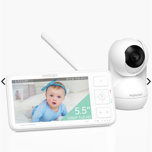 Momcozy 5.5'' Full HD Video Baby Monitor 1080P No WiFi-BM03