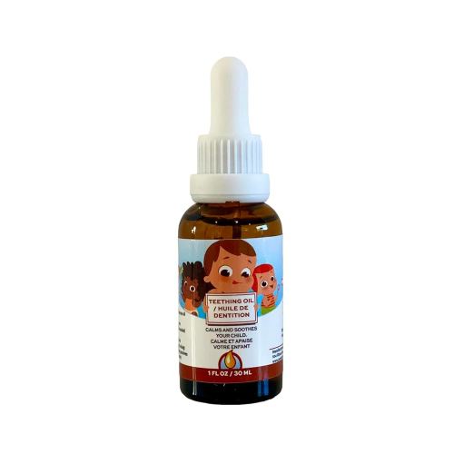 Punkin Butt Teething Oil for Babies, Amber Glass Bottle with Dropper, Natural Teething Relief for Babies, Herbal Infusion with Chamomile, Clove & Peppermint, Daily Use, 1oz