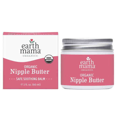 Organic Nipple Butter Breastfeeding Cream | Earth Mama