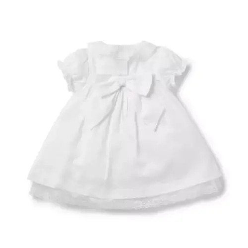 Baby Lace Trim Party Dress