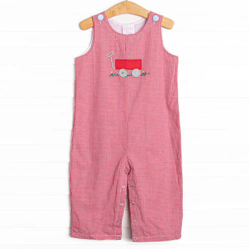 Little Red Wagon Applique Jon Jon, Red
–
Stitchy Fish