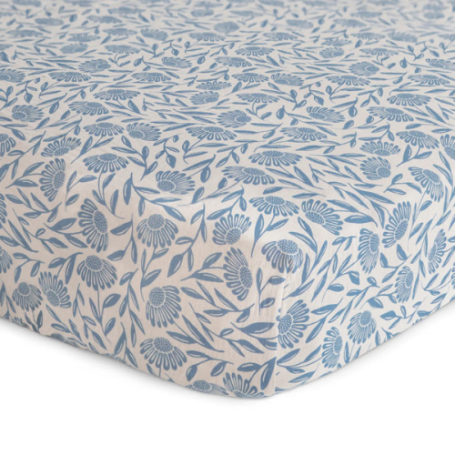 Mushie Extra Soft Muslin Crib Sheet
