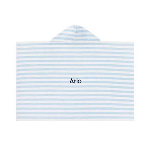 Mini Stripe Baby Beach Hooded Towel | Pottery Barn Kids