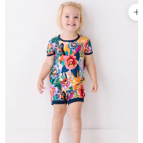 Fiesta Floral Shorty Romper