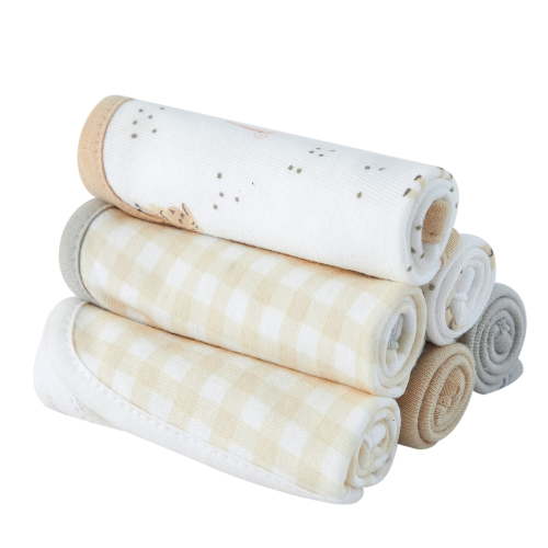 Parent's Choice 6-Pack 9"x9" Farm Animals Washcloths