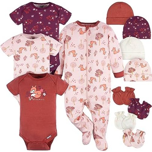 Gerber baby-girls Boys and Girls 12 Piece Layette Gift Set