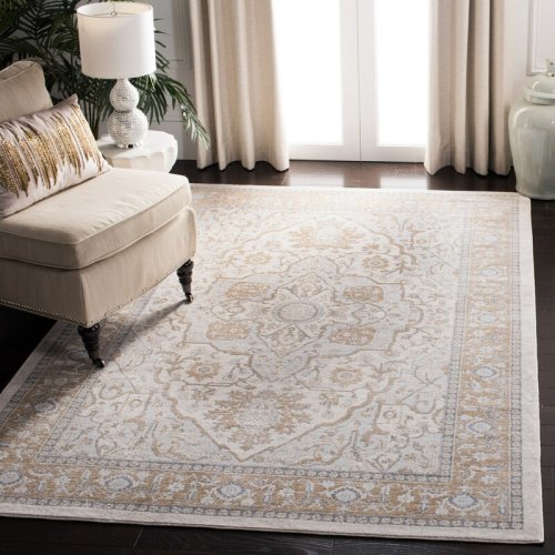 Delmer Beige Area Rug
