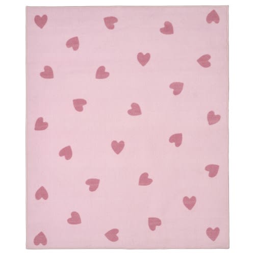 BARNDRÖM Rug - pink 4 ' 4 "x5 ' 3 "