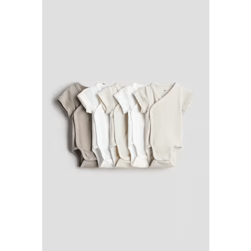 5-pack Cotton Bodysuits- 3M