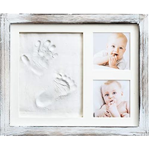 MAINEVENT Baby Footprint Kit and Handprint Kit, 3 Month Old Baby Must Have, New Baby Hand Foot Print Kit Baby Keepsake Gift Baby Feet Print Baby Frame Baby Hand Footprint Frame Baby Handprint Kit