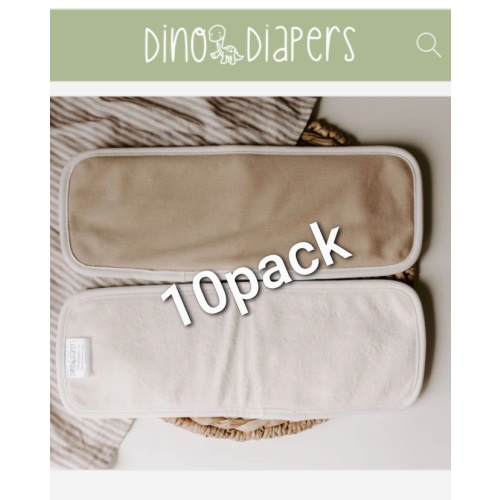 5 Layer Athletic Wicking Jersey AWJ Insert: Reusable Cloth Diaper Liner – Dino Diapers