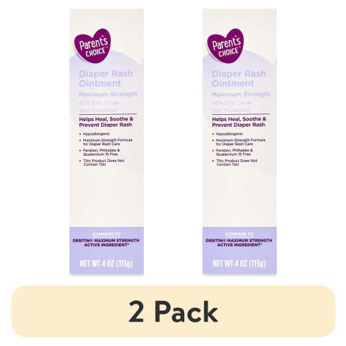 (2 pack) Parent's Choice Diaper Rash Ointment 4 oz