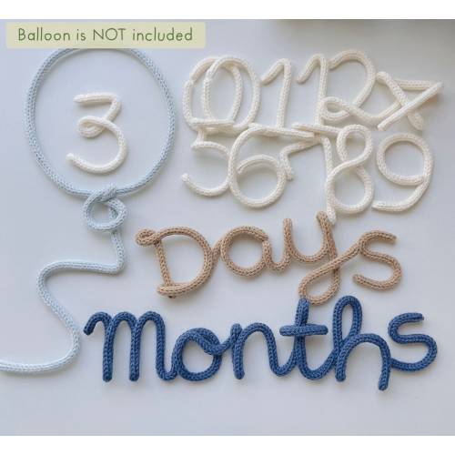 Baby milestone numbers set, baby photo shoot, baby shower gift, baby gift,