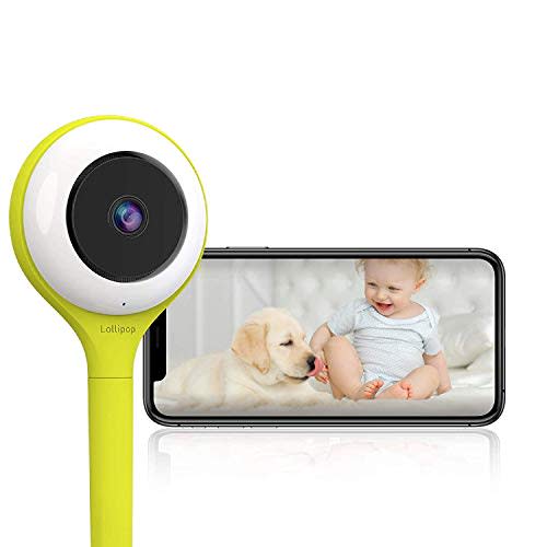 Lollipop Baby Monitor Upgraded Smart Wi-Fi Camera of True Crying Detection, Two-Way Audio, Infrared Night Vision – Ideal Gift for Baby Shower