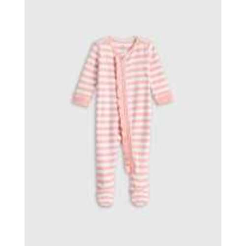 100% Organic Cotton Ruffle Footie
