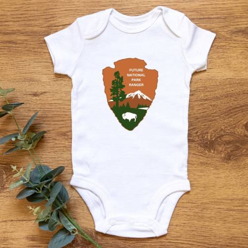 NATIONAL PARK ONESIE Future National Park Ranger Baby - Etsy