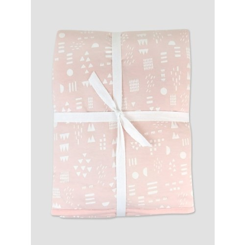 Honest Baby Clothing Organic Cotton Reversible Baby Blanket