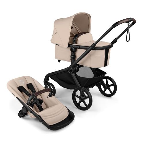 Bugaboo Kangaroo Single to Double Tandem Stroller with Seat and Pram for All Terrains