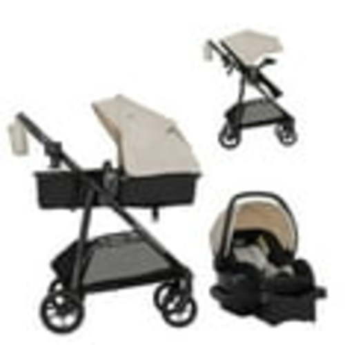 Evenflo Omni Signature Travel System with LiteMax infant Car Seat (Coastal Cofee)