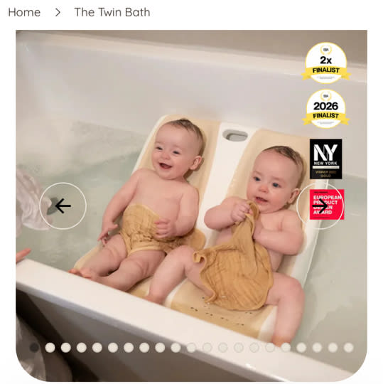 Twin Bath: Safe and Convenient Bathing Solution for Twins – bumble beez