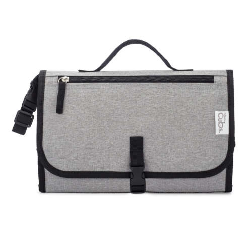 Portable Changing Pad Large - Solid Grey – Comfy Cubs