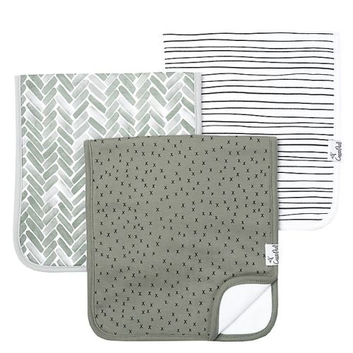 Copper Pearl Alta 3-Pack Burp Cloths