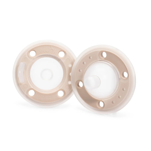 Ninni Pacifier- Oatmeal 2 Pack Pacifier Like Breast – Ninni Co