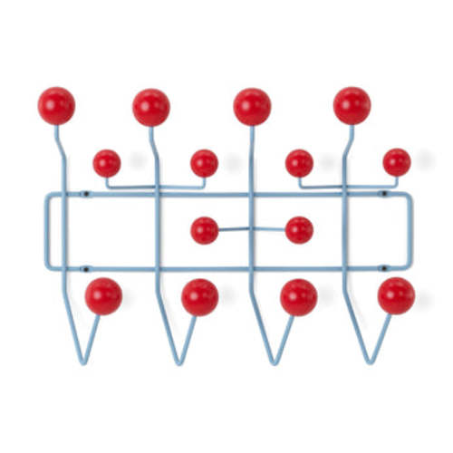 Eames® Hang-It-All Coat Rack from Herman Miller - Red/ Blue