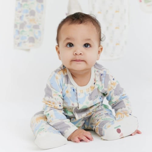 little lovin organic cotton magnetic parent favorite footie – Magnetic Me