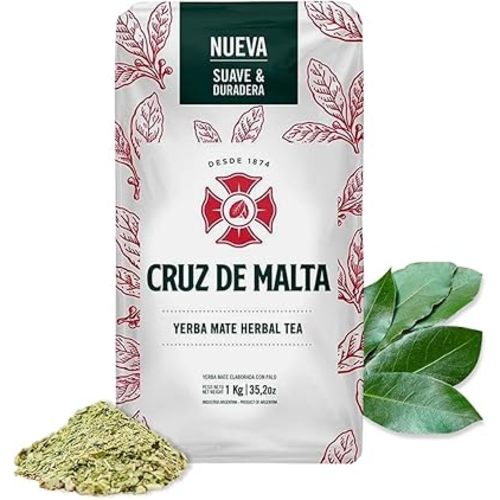 YERBA MATE CRUZ de MALTA 2.2lb 1 kilo