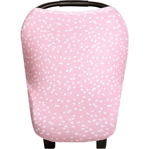 Copper Pearl Multi-Use Cover: Car Seat Covers, Nursing Cover, and Stroller Cover for Sun - Stretchy Fabric, All-Season Use, Stylish Designs, Easy Access for Moms - Lucy