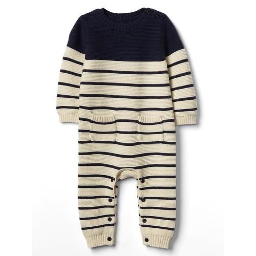 Baby Brannan Stripe One-Piece