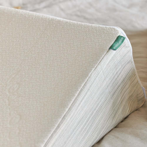 10'' Organic Wedge Pillow for Nursery & Breastfeeding