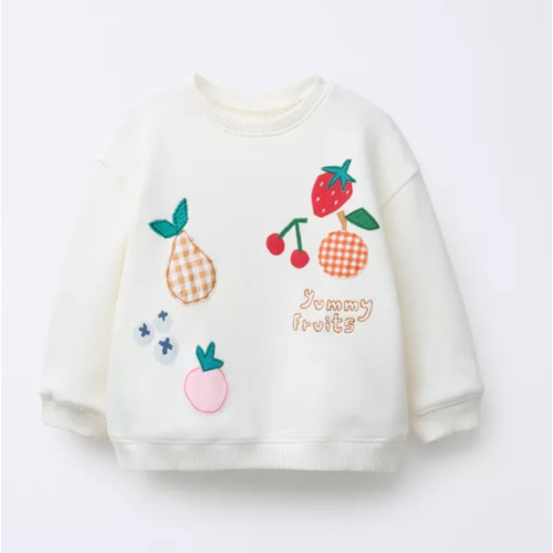 FRUIT PATCH SWEATSHIRT - Oyster-white | ZARA United States
