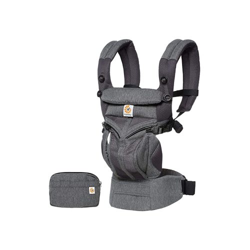 Ergobaby Omni 360 All-Position Baby Carrier for Newborn to Toddler with Lumbar Support & Cool Air Mesh (7-45 Lb), Classic Weave
