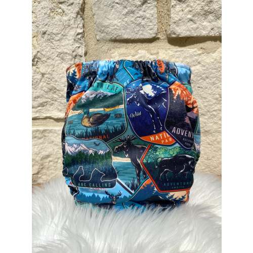 One Size Pocket "National Parks "-In Stock