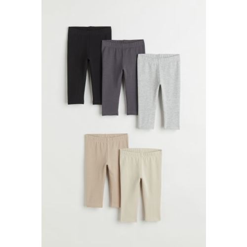 5-pack Cotton Leggings