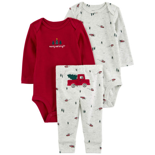 Baby 3-Piece Holiday Little Character Set