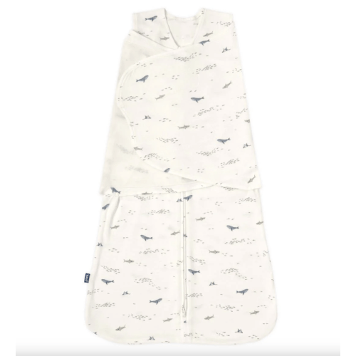 Ocean Life Cotton Swaddle - Newborn HALO