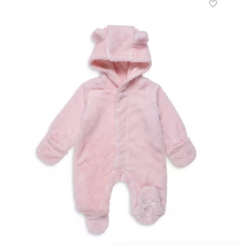 Blossom Minky Footie - Baby 6-9 months