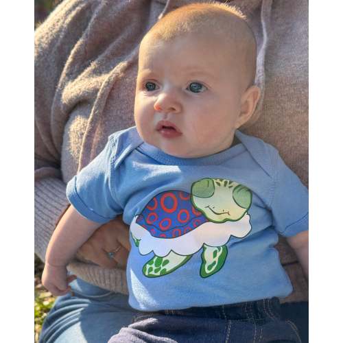 Turtle in The Clouds Baby One Piece