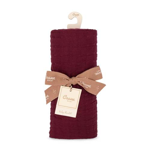Multi-Layer Baby Muslin Blanket - Orchid Ombre | Crane Baby