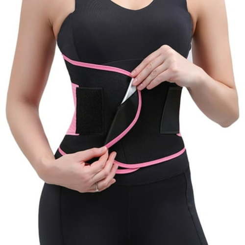 Postpartum Girdle C-Section Recovery Belt Back Support Belly Wrap Belly Band Shapewear,pink,pink,M，G82374