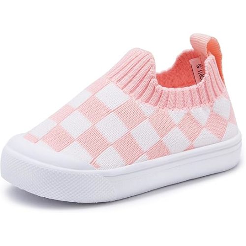 BMCiTYBM Baby Sneakers Girls Boys Lightweight Breathable Mesh First Walkers Shoes 6-24 Months